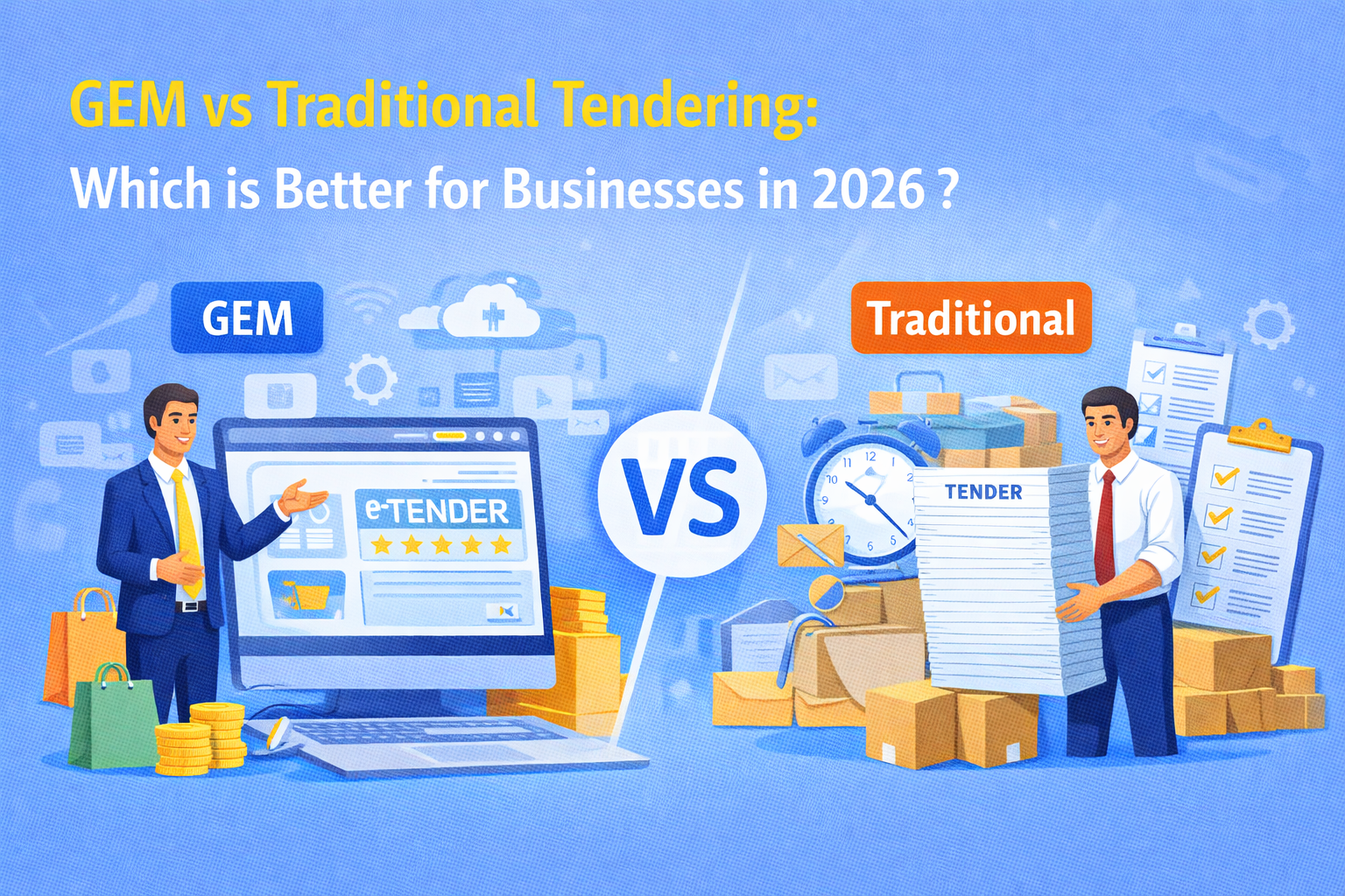 GeM vs Traditional Tendering: Which Is Better for Businesses in 2026