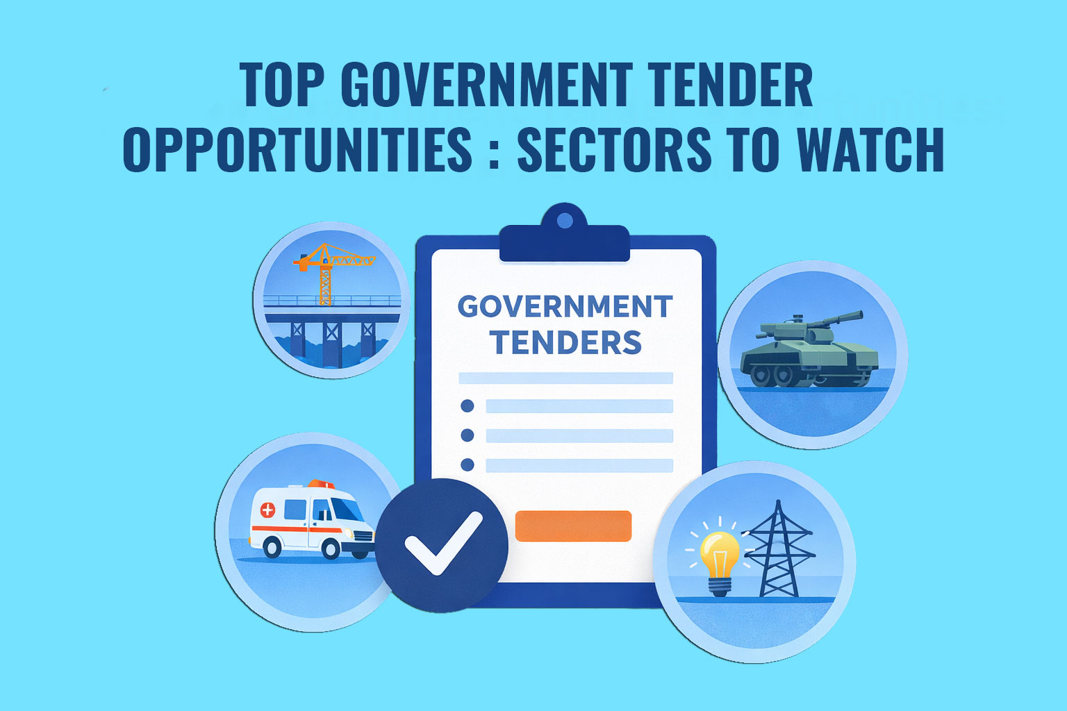 Top Government Tender Opportunities : Sectors to Watch