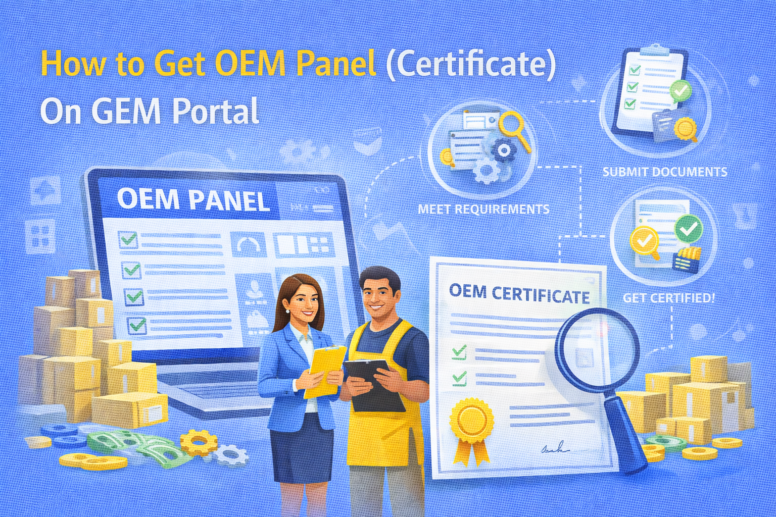 How to Get OEM Panel (Certificate) on GEM Portal