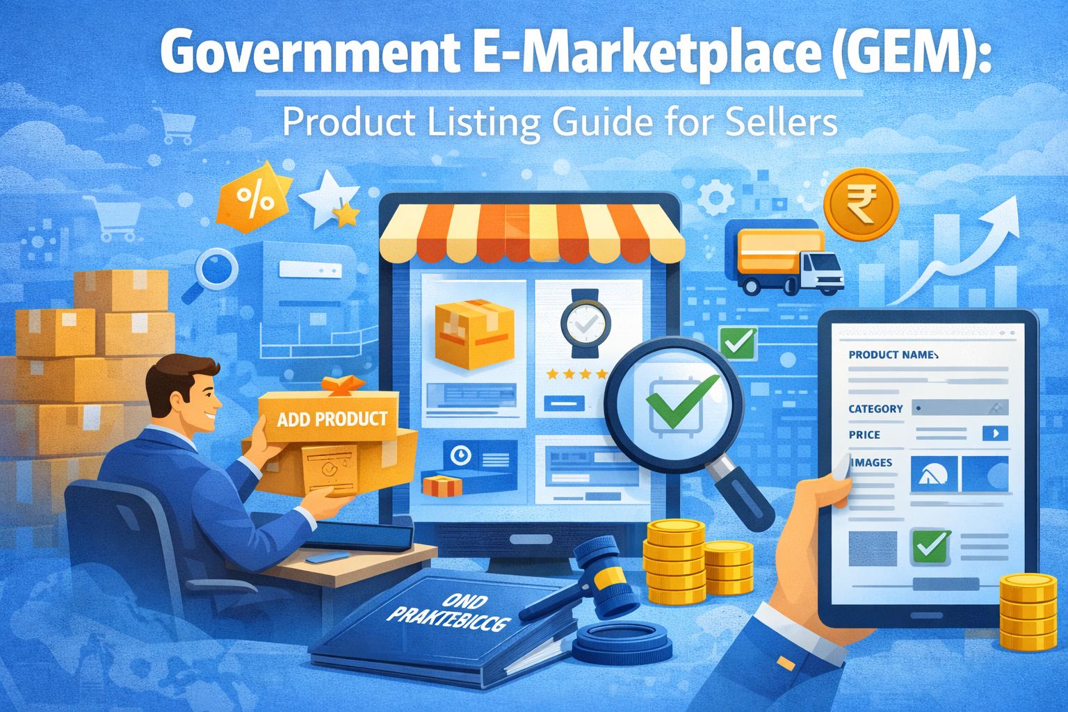 Government e-Marketplace (GeM): Product Listing Guide for Sellers