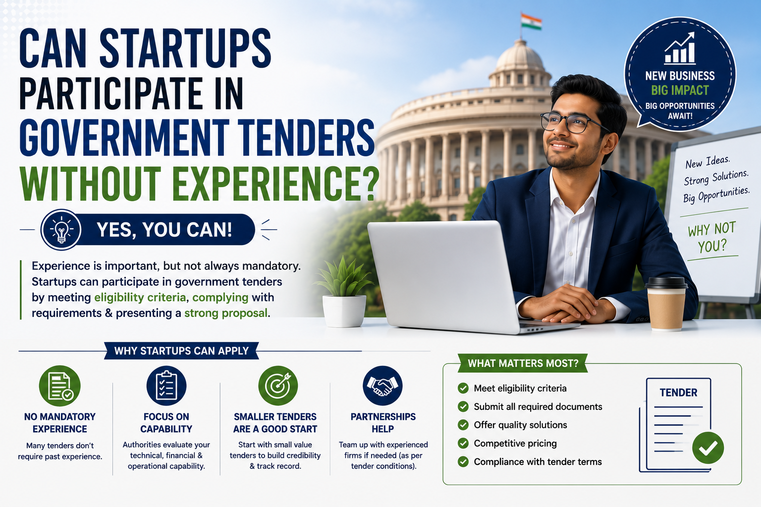 Can Startups Participate in Government Tenders Without Experience ?